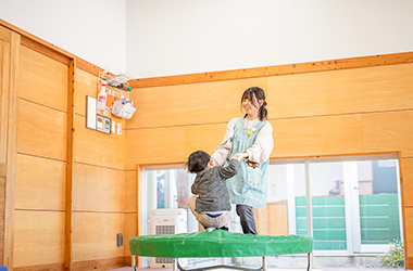 一日の活動風景